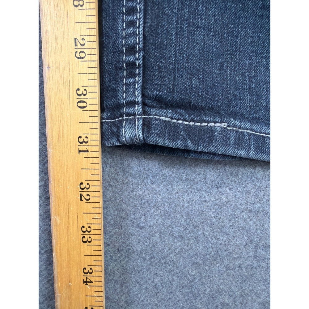 Levi's 505 Regular Fit Jeans Mens 38x31 Blue Medium Wash Straight Leg Denim - Picture 6 of 11